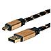 GOLD USB 2.0 Cable, Type A - 5-Pin Mini 0.8 m - Foto miniatura 1